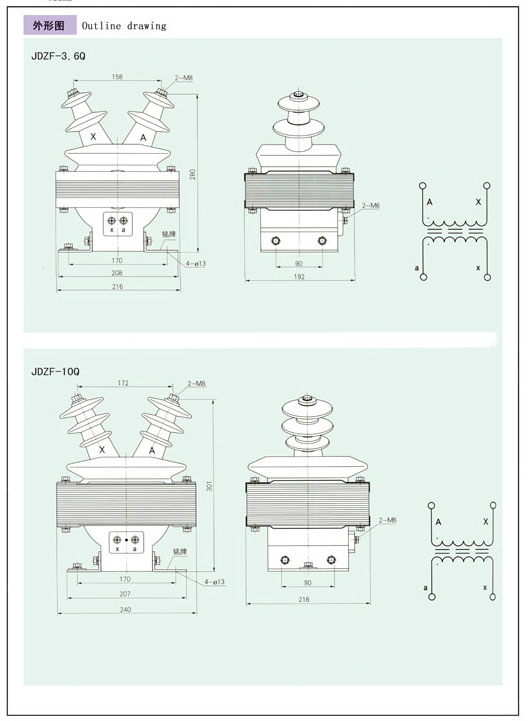 JDZF-3，6，10Q  JDZFJ-3，6，10Q型