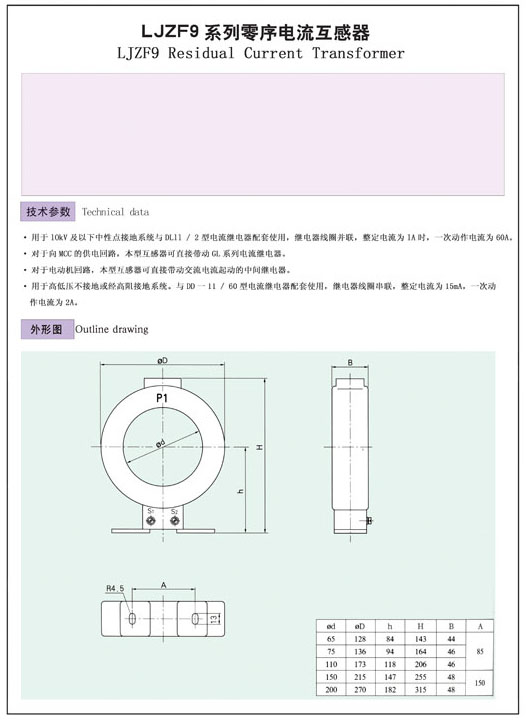 LJZF9系列